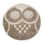 TAPETE DECORATIVO AGRA KIDS BUHO 120X120 CM