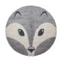 TAPETE DECORATIVO AGRA KIDS ZORRO 120X120 CM