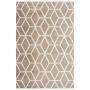 TAPETE DECORATIVO GEOMETRIC BEIGE DE 120X170 CM