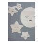 TAPETE DECORATIVO AGRA KIDS MOON 120X170 CM