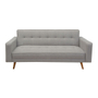 SOFÁ CAMA CON BRAZOS KLEIN GRIS CLARO