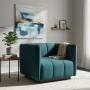 SILLÓN CON BRAZOS PORFIRIO VERDE