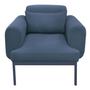 SILLÓN OCASIONAL TESLA AZUL