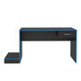 ESCRITORIO BERTOLINI GAMER NEGRO AZUL