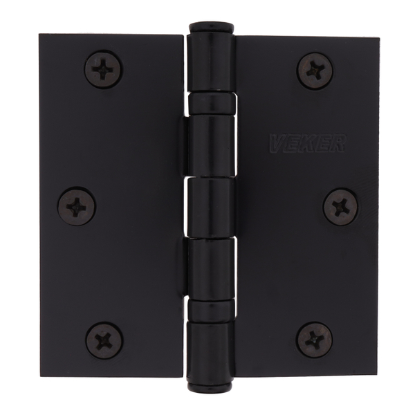 JUEGO DE BISAGRAS CON BALEROS PERNO SUELTO 7.62 X 7.62 X 1 CM NEGRO 2 PIEZAS