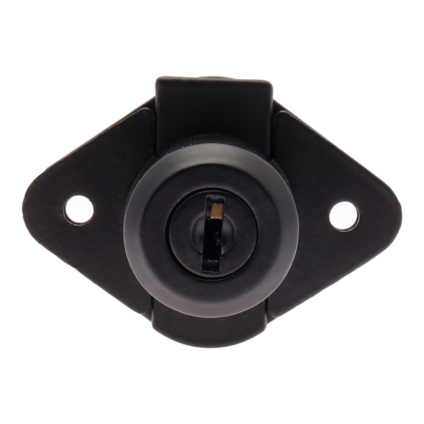 CERRADURA PARA MUEBLES 3.5 X 5 X 2.7 CM NEGRO