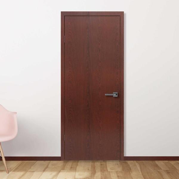 PUERTA TAMBOR CHERRY REDWOOD DE 2.13 M X 70 CM