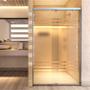 CANCEL PARA BAÑO 131 A 140 X 190 CM CORREDIZO FIJO