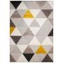 TAPETE DECORATIVO SHIFT TRIANGULOS AMAR 200X290 CM