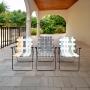 SILLA PLEGABLE ACERO DISPONIBLE EN 3 COLORES DIFERENTES