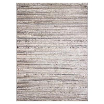 TAPETE DECORATIVO ASTERYA LINEAS GRIS 200X290 CM