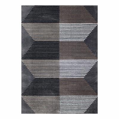 TAPETE DECORATIVO SUPREME HEXA GRIS 160X230CM