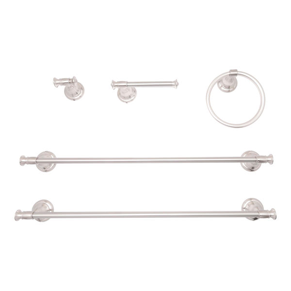 JUEGO DE ACCESORIOS PARA BAÑO FLOWELL 5 PIEZAS