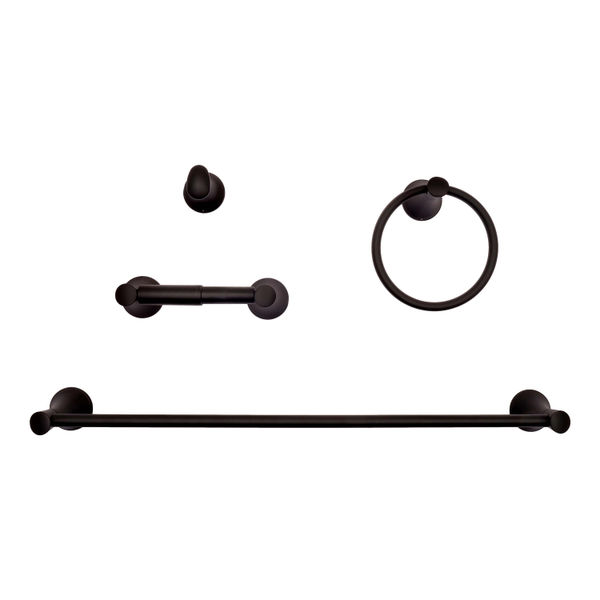 JUEGO DE ACCESORIOS PARA BAÑO FLOWELL 4 PIEZAS