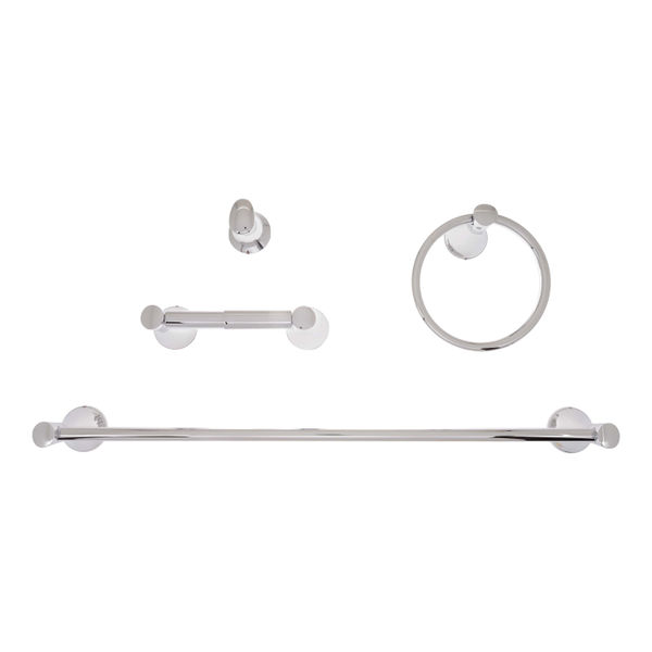 JUEGO DE ACCESORIOS PARA BAÑO FLOWELL 4 PIEZAS