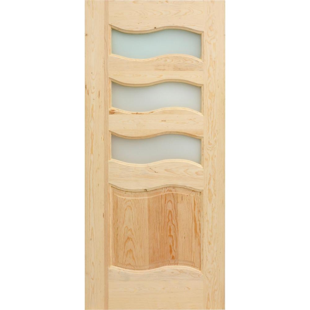 Puerta decorativa venecia sin molduras 2.03 m x 91 cm