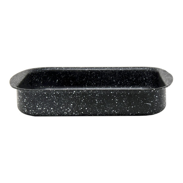 ROSTICERO MINI MÁRMOL NEGRO 25 CM