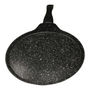 CREPERA DE 28 CM MÁRMOL NEGRO