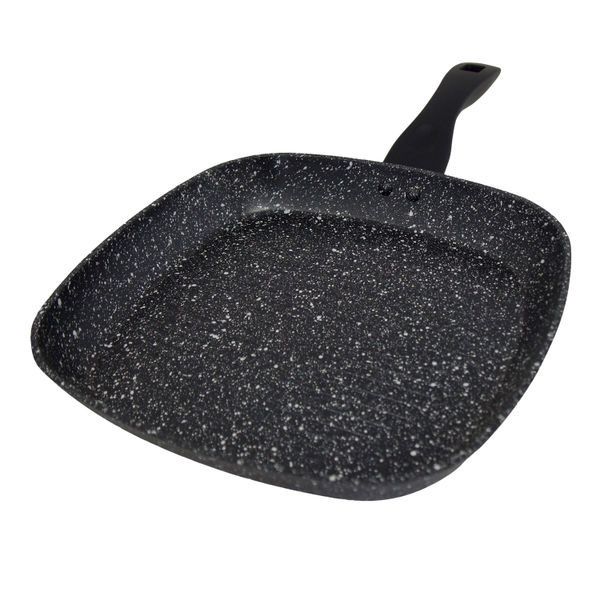 SARTEN GRILL ASADOR MÁRMOL NEGRO 28 CM