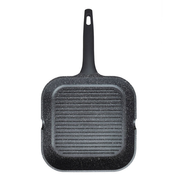 GRILL MARMOL NEGRO 28 CM
