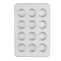 MOLDE PARA 12 MUFFINS CON ANTIADHERENTE
