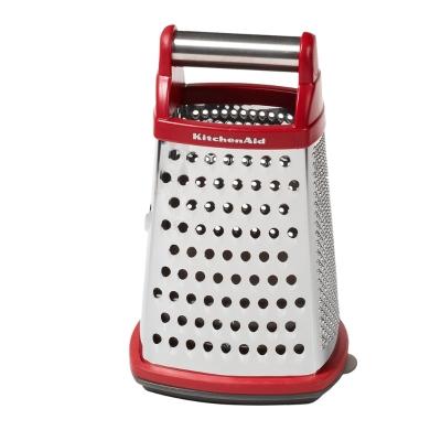 RALLADOR DE ACERO INOX CON RECIPIENTE