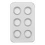 MOLDE PARA 6 MUFFINS CON ANTIADHERENTE