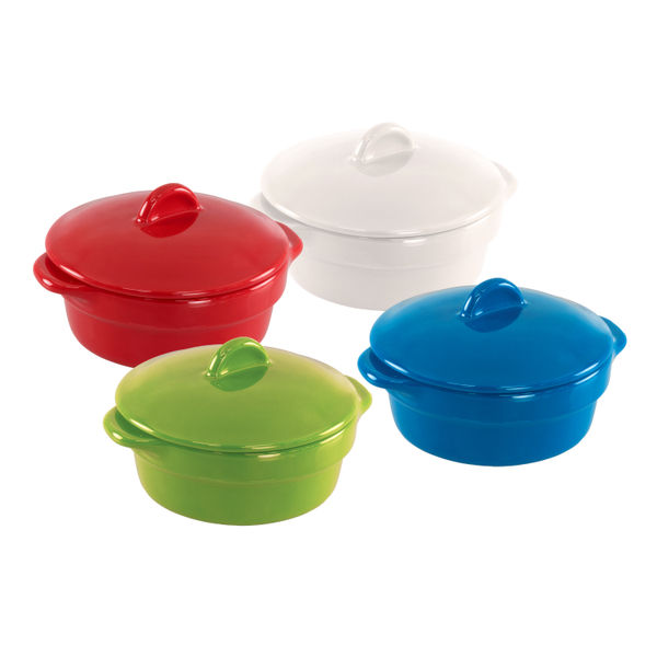 SET DE RAMEKINS CON TAPA 4 PIEZAS