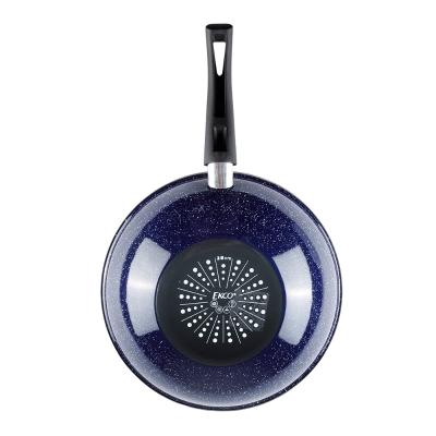 WOK DE 28 CM DE ACERO ESMALTADO