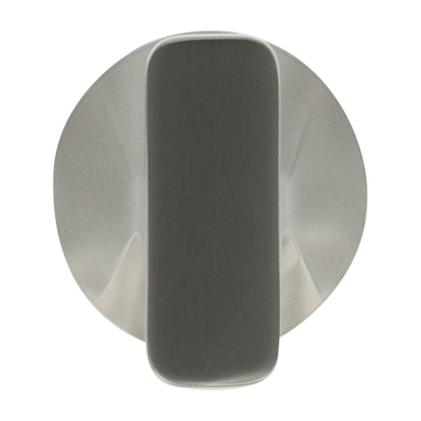 GANCHO PARA BATAS METAL PLATA