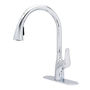 LLAVE MEZCLADORA MONOMANDO PARA COCINA TROVE 42.8 X 26.8 X 30 CM CROMO PULIDO KOHLER