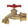 LLAVE LAVADERO O JARDÍN LATÓN 3/4 X 3/4 MANGUERA