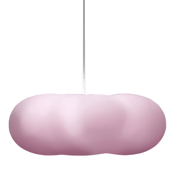 LÁMPARA DE TECHO NUBE LISA ROSA