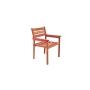 SILLÓN APILABLE VARANDA TRAMONTINA DE MADERA JATOBÁ