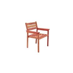 SILLÓN APILABLE VARANDA TRAMONTINA DE MADERA JATOBÁ