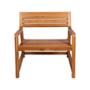 SILLÓN DE TECA