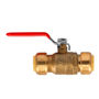 VALVULA LATON PUSHFIT 3/4 CONEXIÓN RÁPIDA