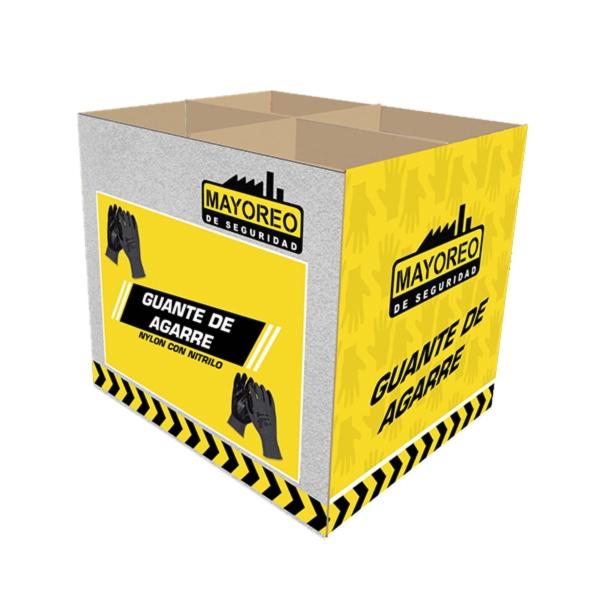 GUANTE DE NYLON CON NITRILO