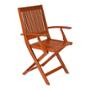 SILLA TRAMONTINA DE MADERA JATOBÁ PLEGABLE