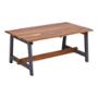 MESA DE CENTRO RECTANGULAR DE TECA