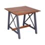 MESA DE JARDÍNCUADRADA MISTRAL MADERA CAFÉ / GRIS