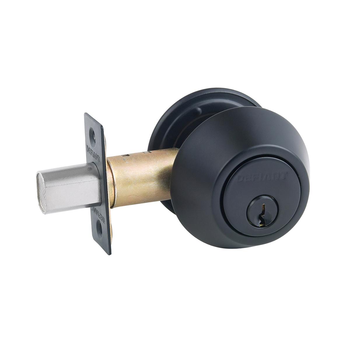 Cerrojo cilindro doble negro