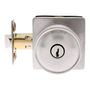 POMO PARA ENTRADA CON LLAVE DE 35 A 45 MM METAL ACERO INOXIDABLE