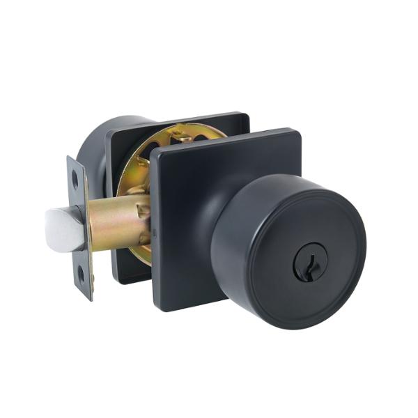 POMO LAOS PARA ENTRADA PARA PUERTAS DE 35 A 45 MM METAL NEGRO MATE