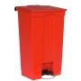 BOTE DE BASURA LEGACY STEP-ON ROJO 87 L