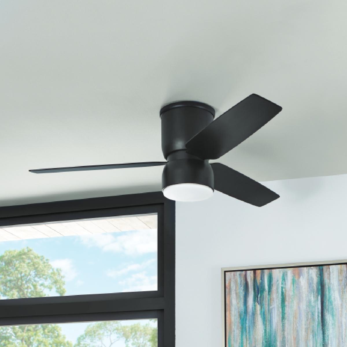 Ventilador de techo inteligente ossa de 52 pulgadas con control remoto mb y 3 aspas