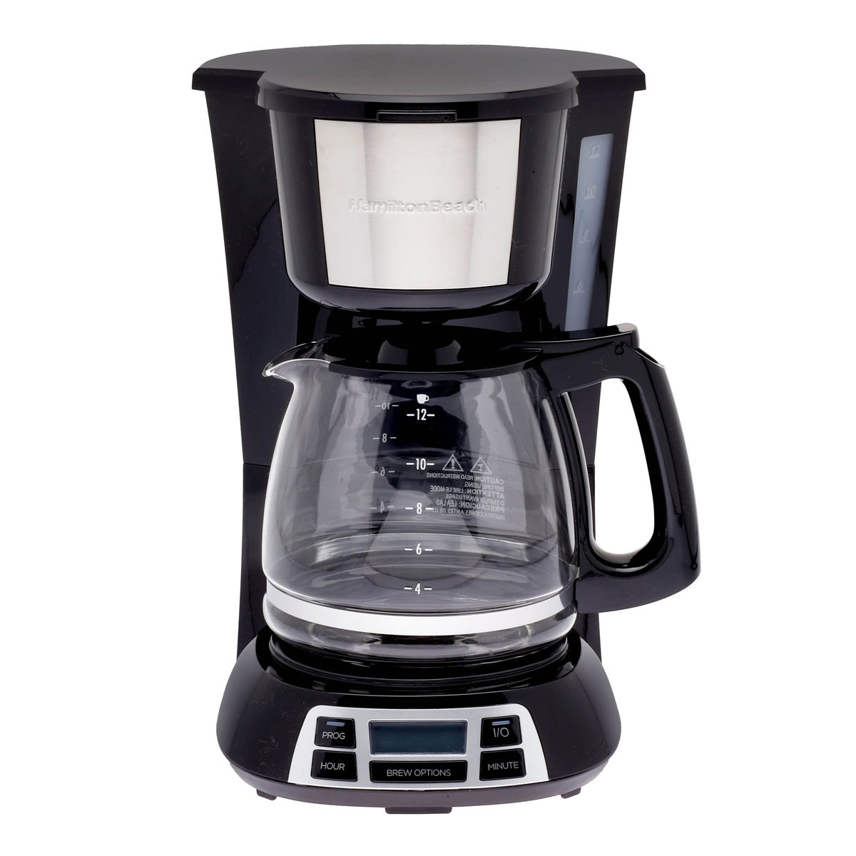 Cafetera hamilton beach 12 tazas