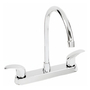 LLAVE MEZCLADORA DUOMANDO PARA COCINA 8 PULGADAS CROMO URREA