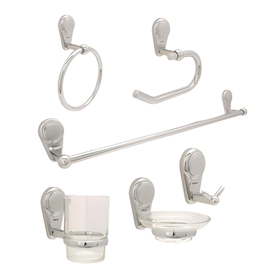 JUEGO DE ACCESORIOS PARA BAÑO LATÓN 6 PIEZAS