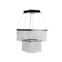 LÁMPARA COLGANTE ECO SQUARE LED 65 X 30 X 30 CM NEGRO 2 LUCES